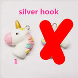 16pcs Unicorn Charms for DIY Decoration - Necklace Pendant Keychain Charms