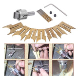 16pcs Wood Beads Drills Router Beads Milling Cutter 14-25mm Carbide Ball Blade