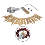 16pcs Wooden Beads Drills Router Beads Milling Cutter 14-25mm Carbide Ball Blade