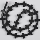 16x12MM Colorful Howlite Loose Beads Cross Strand 15.5 Inch