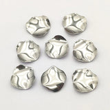 16mm 304 Stainless Steel Pendant Charms for Jewelry Making