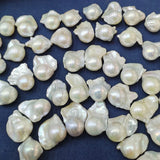 High Light Natural Freshwater Pearl Baroque Fish Tail Beads