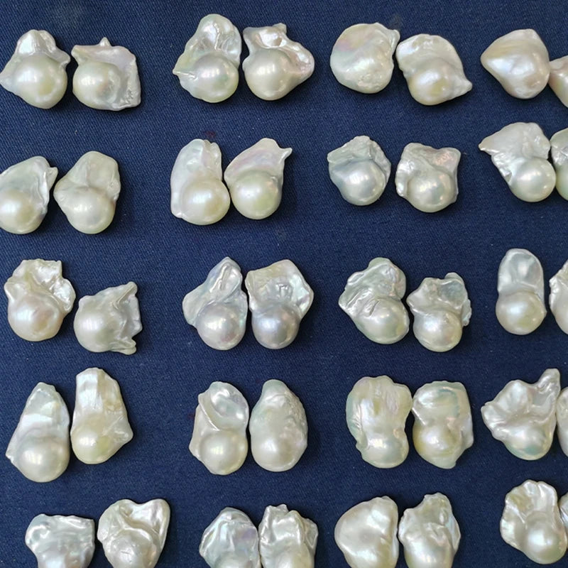 High Light Natural Freshwater Pearl Baroque Fish Tail Beads