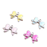 40Pcs KC Alloy Spot Bowknot Pendants Charms Accessoires