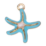 20pcs Sweet Style Starfish Pendant DIY Jewelry Making Accessories