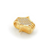 Micro Pave Clear CZ Eye Beads for DIY Bracelets or Necklaces