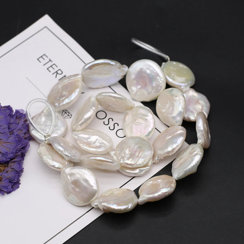 17-18mm Natural Freshwater Baroque Pearl Beads for Jewelry Making
