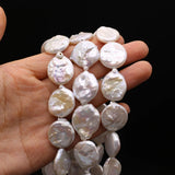 17-18mm Natural Freshwater Baroque Pearl Beads for Jewelry Making