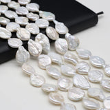 17-18mm Freshwater Baroque Pearl Spacer Beads for DIY Jewelry Making
