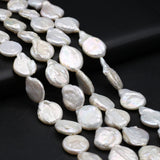 17-18mm Freshwater Baroque Pearl Spacer Beads for DIY Jewelry Making