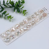 17-18mm Natural Keshi Freshwater Loose Pearls for Jewelry Making