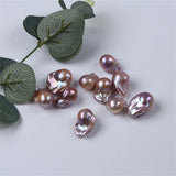 17-25mm Big Grain Purple Baroque Pearl Beads for Jewelry Making