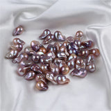 17-25mm Big Grain Purple Baroque Pearl Beads for Jewelry Making