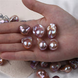 17-25mm Purple Genuine Natural Pearl Beads for Jewelry Making