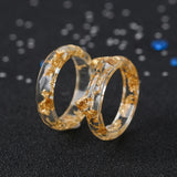 Cavities Rings Epoxy Resin Mold Necklace Pendant Earrings Silicone Mould