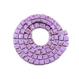 17 Colors 5X5mm Natural Hematite Stone Spacers Loose Beads