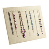 17-Hook Jewelry Box Stand Holder Rack for Necklaces Bracelet Chain Storage