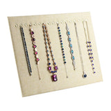 17 Hooks Jewelry Organizer Display Stand Necklace Chain Rack