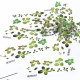 17 Pcs 3D Goldfish Duckweed Epoxy Filler Stickers DIY Jewelry Resin Painting