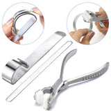 DIY Jewelry Making Kit with Bracelet Blanks, Pliers, and Bending Bar