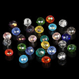 Glass Crystal Loose Beads for DIY Crafts Bracelet Necklace Making