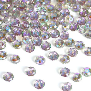 Glass Crystal Loose Beads for DIY Crafts Bracelet Necklace Making