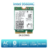 1730Mbps Dual Band Wireless AC 9560 Desktop Kit Bluetooth 5.0