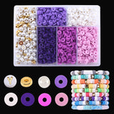 6MM Clay Beads for Bracelet Making DIY Jewelry Kit