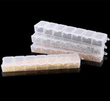 1750Pcs Jewelry Findings Set Crimp Stopper Spacer Beads DIY Bracelet Necklace