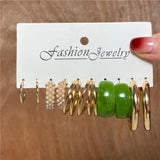 Heart Pearl Butterfly Earrings Set