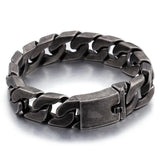 17MM Stainless Steel Bracelet for Men