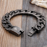 17MM Stainless Steel Bracelet for Men