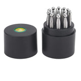 17Pcs Stainless Steel Dapping Block Set for Metal Forming Jewelry Making