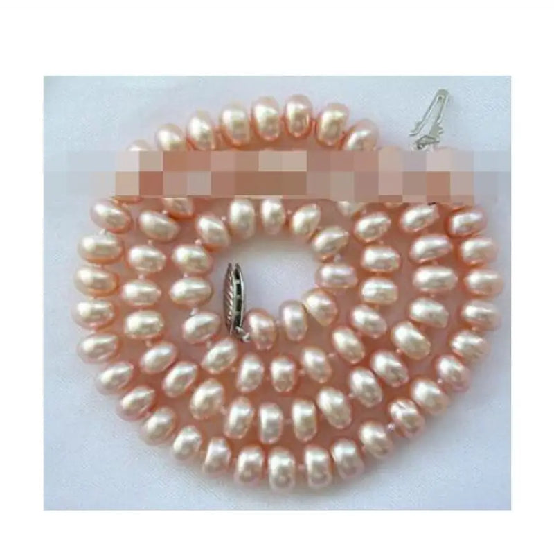 17" Pink Freshwater Pearl Necklace