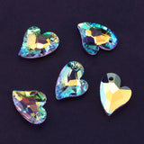 17mm Crystal Charms Heart Pendant 6261 for DIY Jewelry