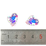 17mm Crystal Charms Heart Pendant 6261 for DIY Jewelry