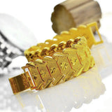 17mm Wide Heart Link Chain Bracelet Men Women Jewelry