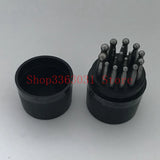 17pcs Doming Punch & Dapping Block Set with Stand