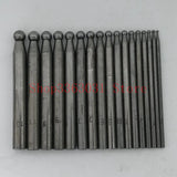 17pcs Doming Punch & Dapping Block Set with Stand