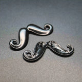 Vintage 17x43mm Mustache Pendant Charm DIY Supplies
