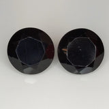 18.14ct Spinel Round Cut 12mm 2pc
