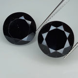 18.14ct Spinel Round Cut 12mm 2pc