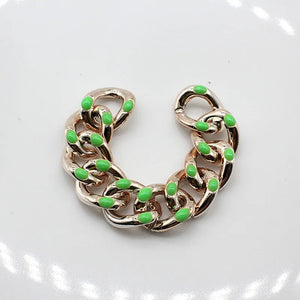 UV Electroplating Oil Drop Punk Chain Key Chain DIY Accessories