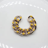 UV Electroplating Oil Drop Punk Chain Key Chain DIY Accessories