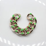 UV Electroplating Oil Drop Punk Chain Key Chain DIY Accessories