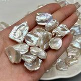 18-19mm Natural Freshwater Pearl Large Petal Beads for DIY Jewelry Making