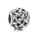 925 Sterling Silver Ladies Logo Charm Jewelry Gift Cartoon Charm