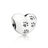 925 Sterling Silver Ladies Logo Charm Jewelry Gift Cartoon Charm