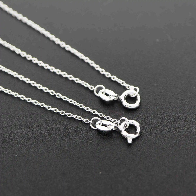 18-20in Sterling Silver Necklace Chain DIY Supplies