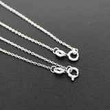 18-20in Sterling Silver Necklace Chain DIY Supplies